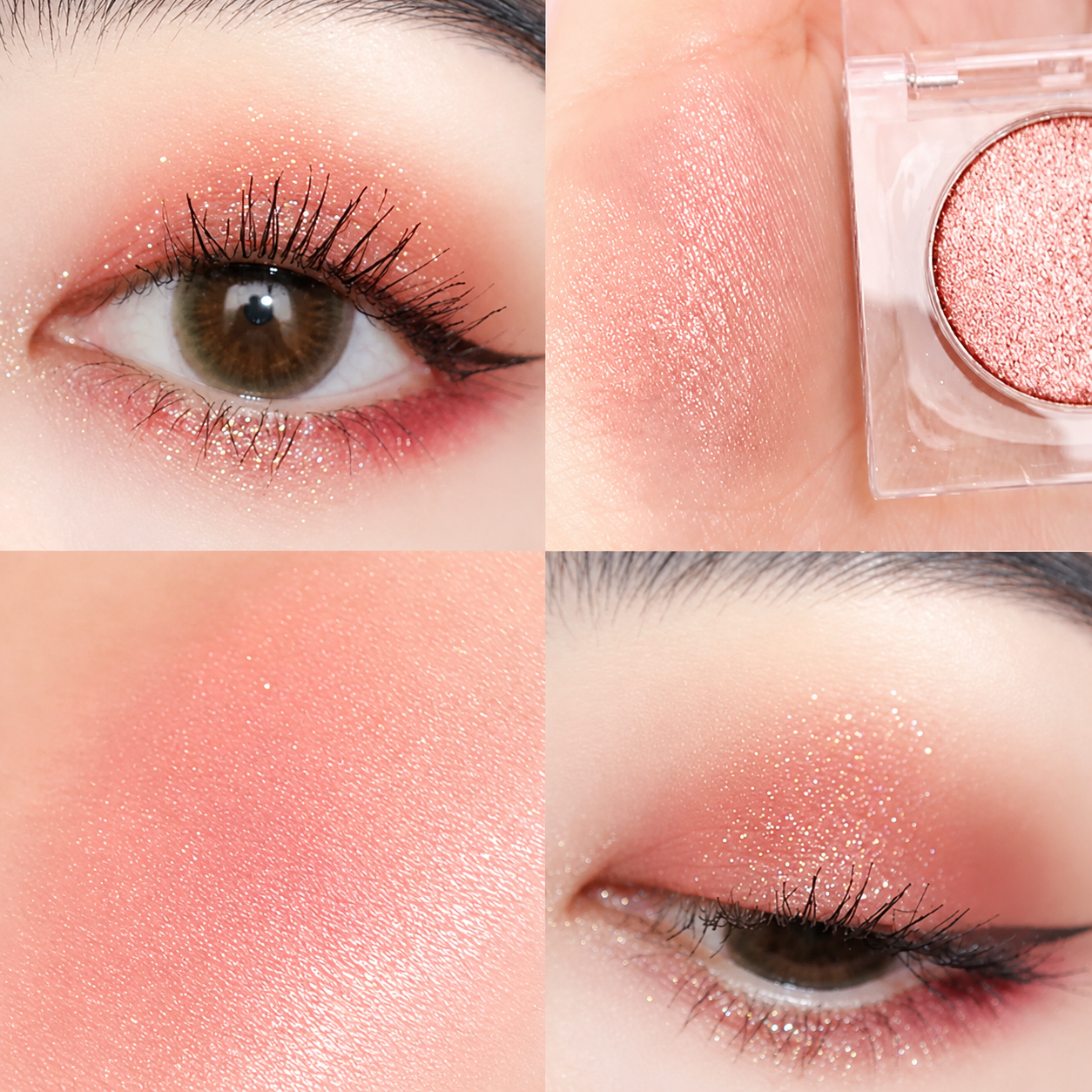 Long-Lasting Shimmer Eyeshadow Powder for Effortless Everyday Makeup