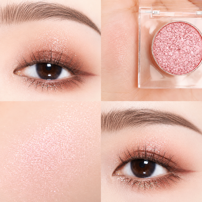 Long-Lasting Shimmer Eyeshadow Powder for Effortless Everyday Makeup