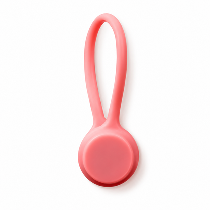 Magnetic Cable Ties for Cord Organizing - Reusable Silicone Charger Wrap