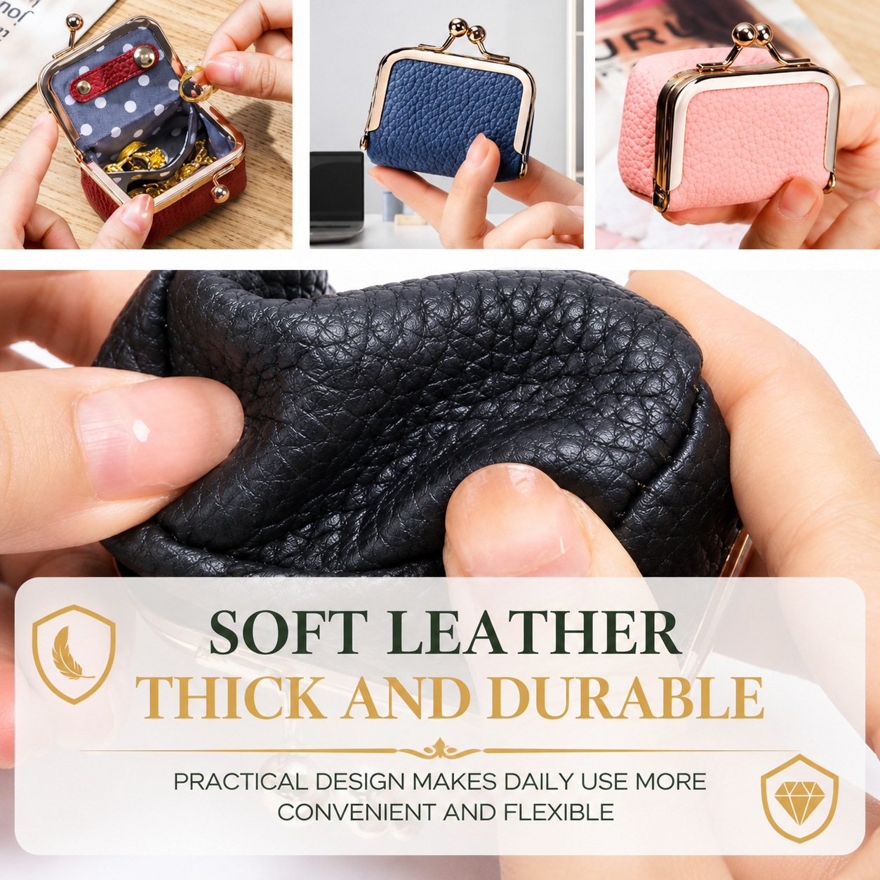 Mini Leather Jewelry Box Organizer for the Confident Woman On the Go