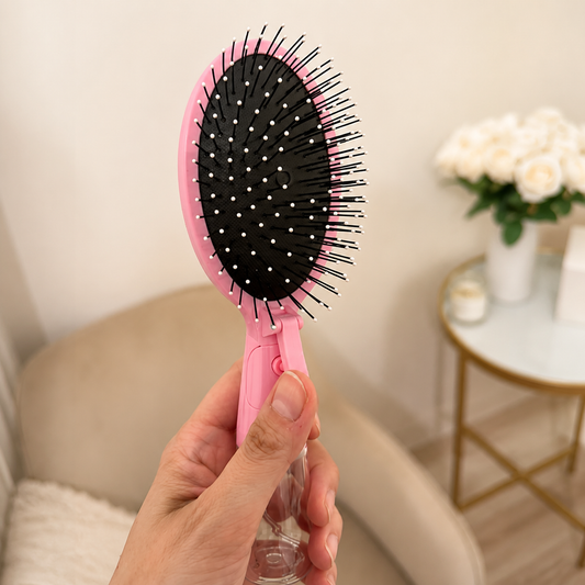 Mist & Brush Hair Styling Tool with Water Spray for Kids and Gift-Ready Wow