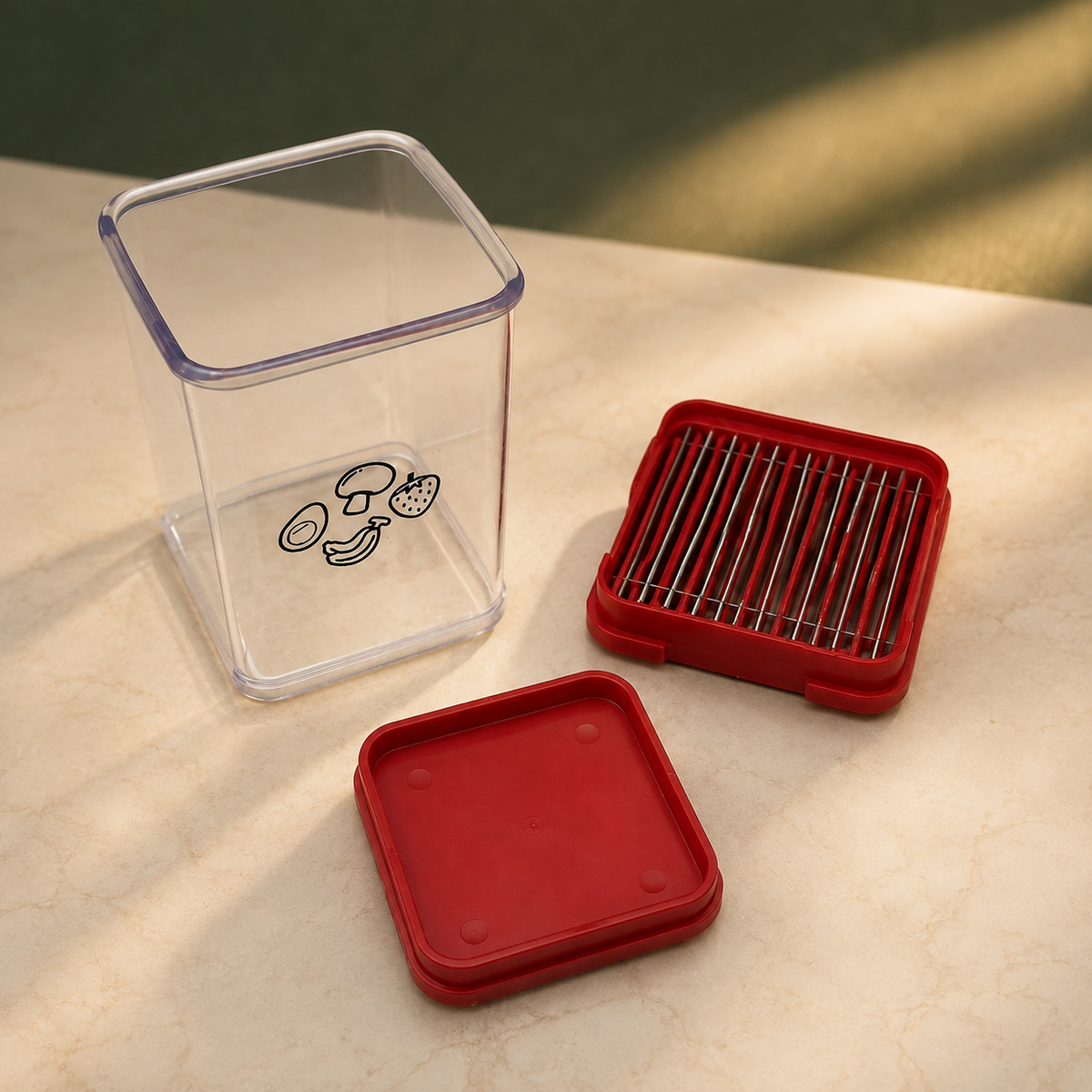 A Clever Fruit Slicer Cup for Easier Everyday Kitchen Prep