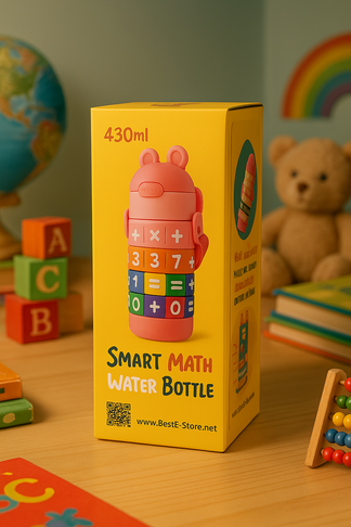 Bottle Learning Math 🎒 Smart Math Water Bottle: Learn & Stay Hydrated 💡 – Best E-Store