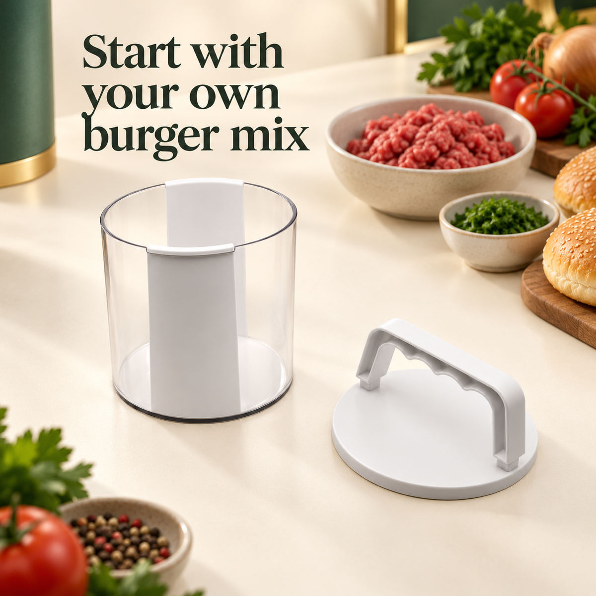 Stackable Burger Patty Maker – A Useful Gift for Home Cooks