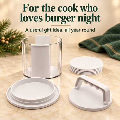 Stackable Burger Patty Maker – A Useful Gift for Home Cooks