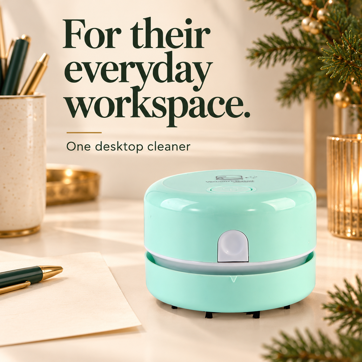 Mini Desktop Dust Cleaner Gift Idea for Their Everyday Workspace