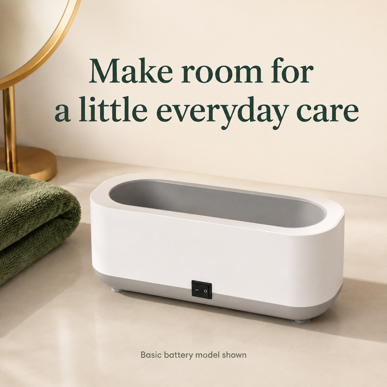 Compact Glasses Cleaning Machine for a Satisfying Care Routine