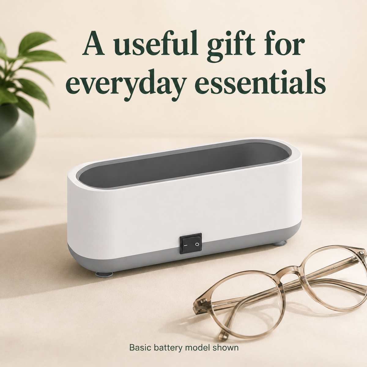 Compact Glasses Cleaning Machine Gift for Everyday Essentials