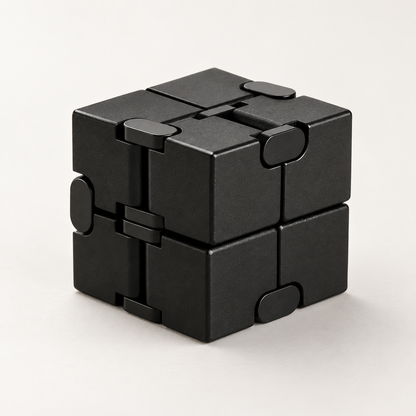 Metal Infinity Cube – Enjoy a Little Hands-On Folding Ritual