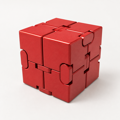 Metal Infinity Cube – Enjoy a Little Hands-On Folding Ritual