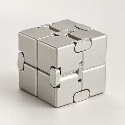 Metal Infinity Cube – Enjoy a Little Hands-On Folding Ritual